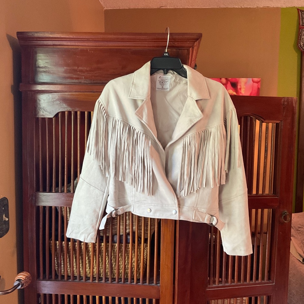 FORNIA FRINGE JACKET - Picture 3 of 5